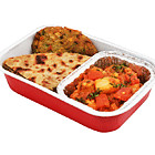 Broccoli Paratha with Aloo Jeera Tamatri and Corn Peas Cutlet