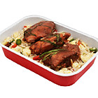 Egg & Vegetable Fried Rice with Hoisin Chicken