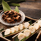 Lemang with Beef Rendang Lemang with Beef Rendang