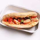 Smoked Chicken Pizza Sandwich