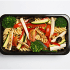Vegetable Pasta with Roast Chicken Vegetable Pasta with Roast Chicken