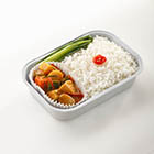 Vegetarian Thai Panaeng Curry with Rice